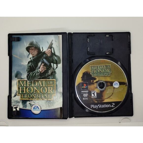 Medal Of Honor Frontline PlayStation 2 PS2 Complete CIB Tested - Picture 3 of 3
